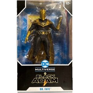 DC Multiverse Dr. Fate Figure in Black and Gold